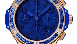 Hublot big bang tutti frutti gold dark blue